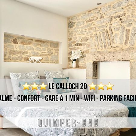 Le Calloch 2D - Studio 4 Etoiles - Quartier Gare - Wifi - Netflix Quimper Exterior foto
